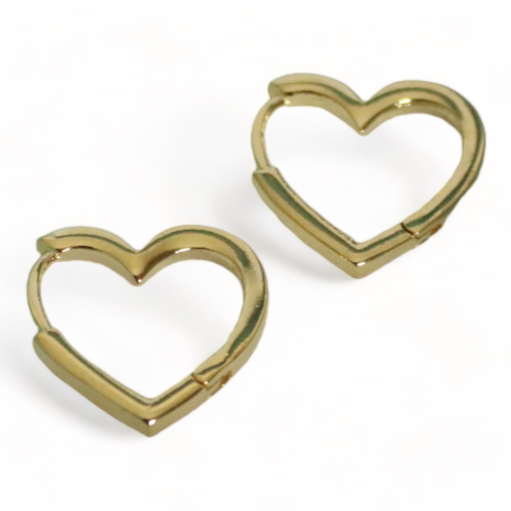 14 Karat Gold 12.5mm Hoop Earrings Containing 24 Round Cut Diamonds  Weighing 0.07 Carats. 1.25mm Thick. Multiple Colors | XIV Karats LTD